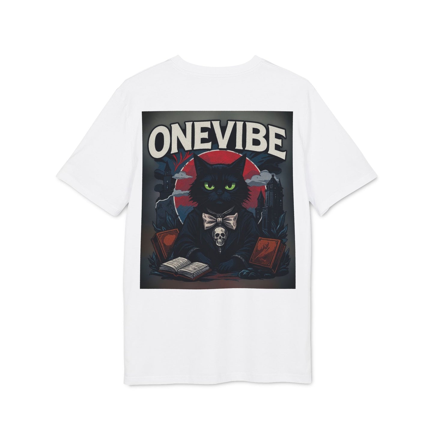 ONEVIBE® Cat Graphic Tee – Chaos Meets Style