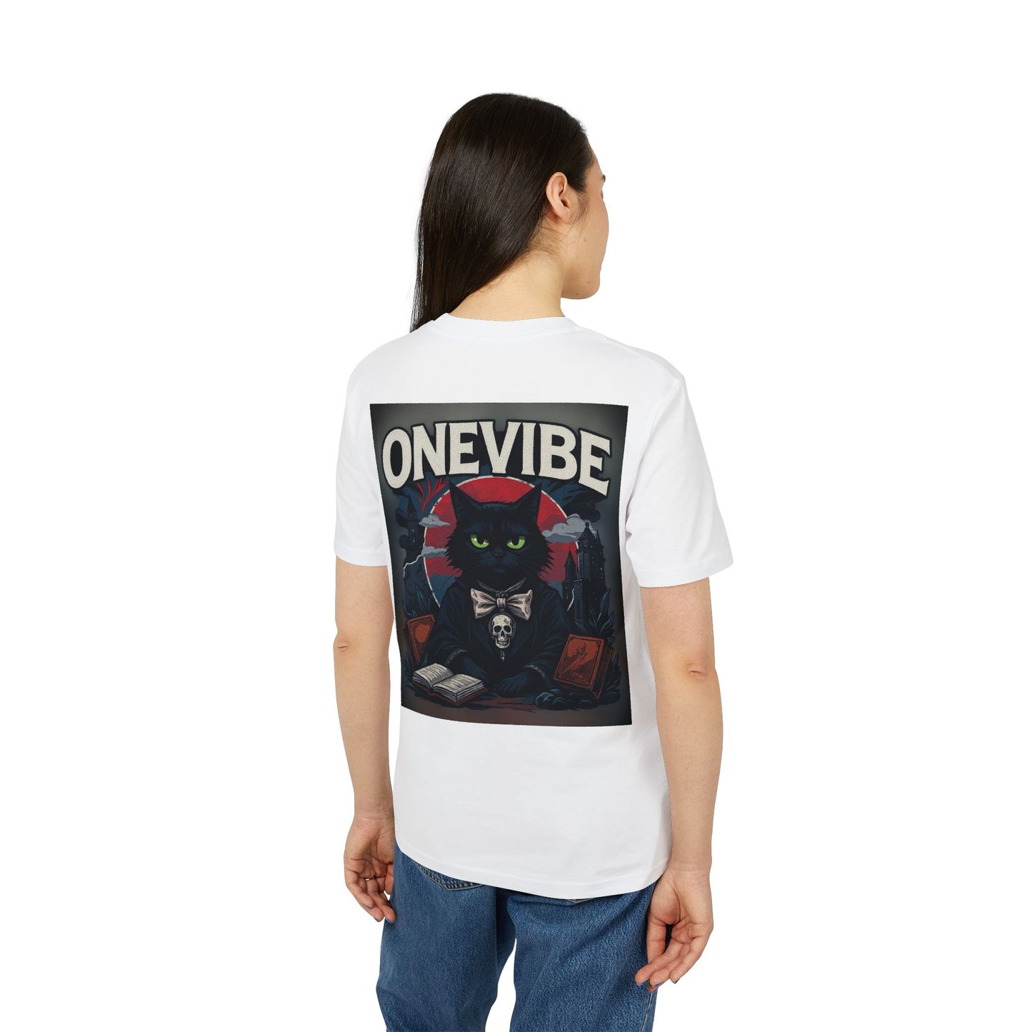 ONEVIBE® Cat Graphic Tee – Chaos Meets Style